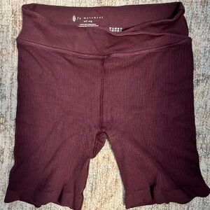 Free People bike shorts